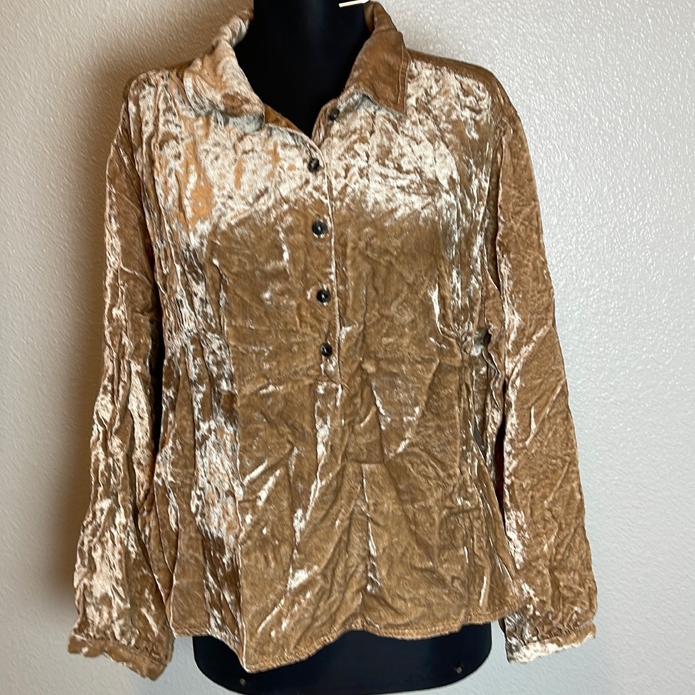 J.Jill Pettite LP, gold velvet